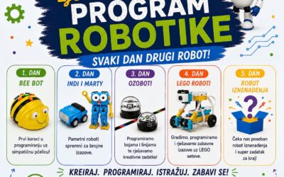 Prijave za Ljetni program robotike